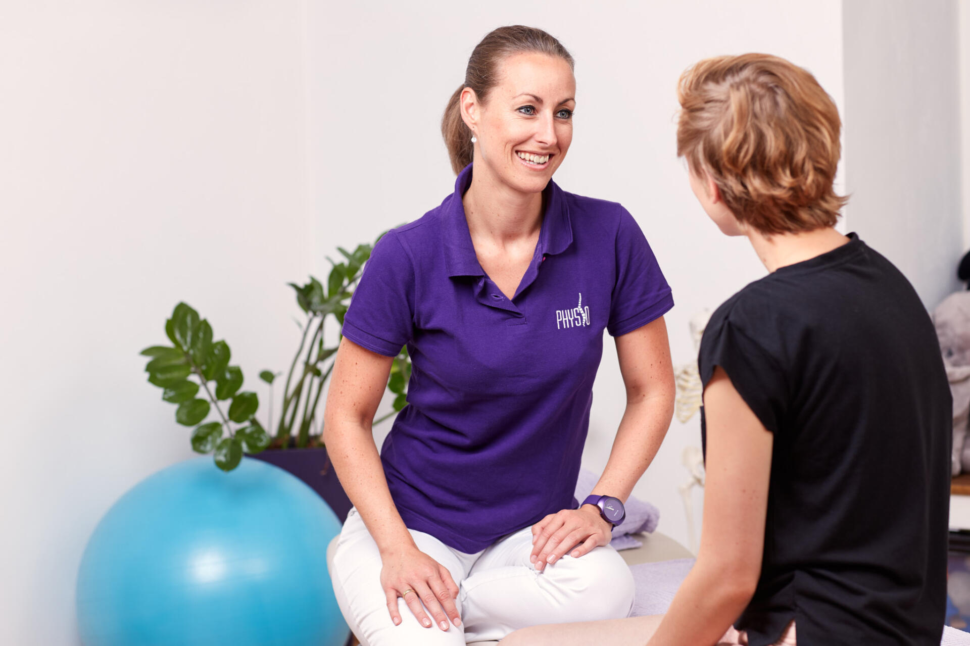 Bilder bei der Arbeit