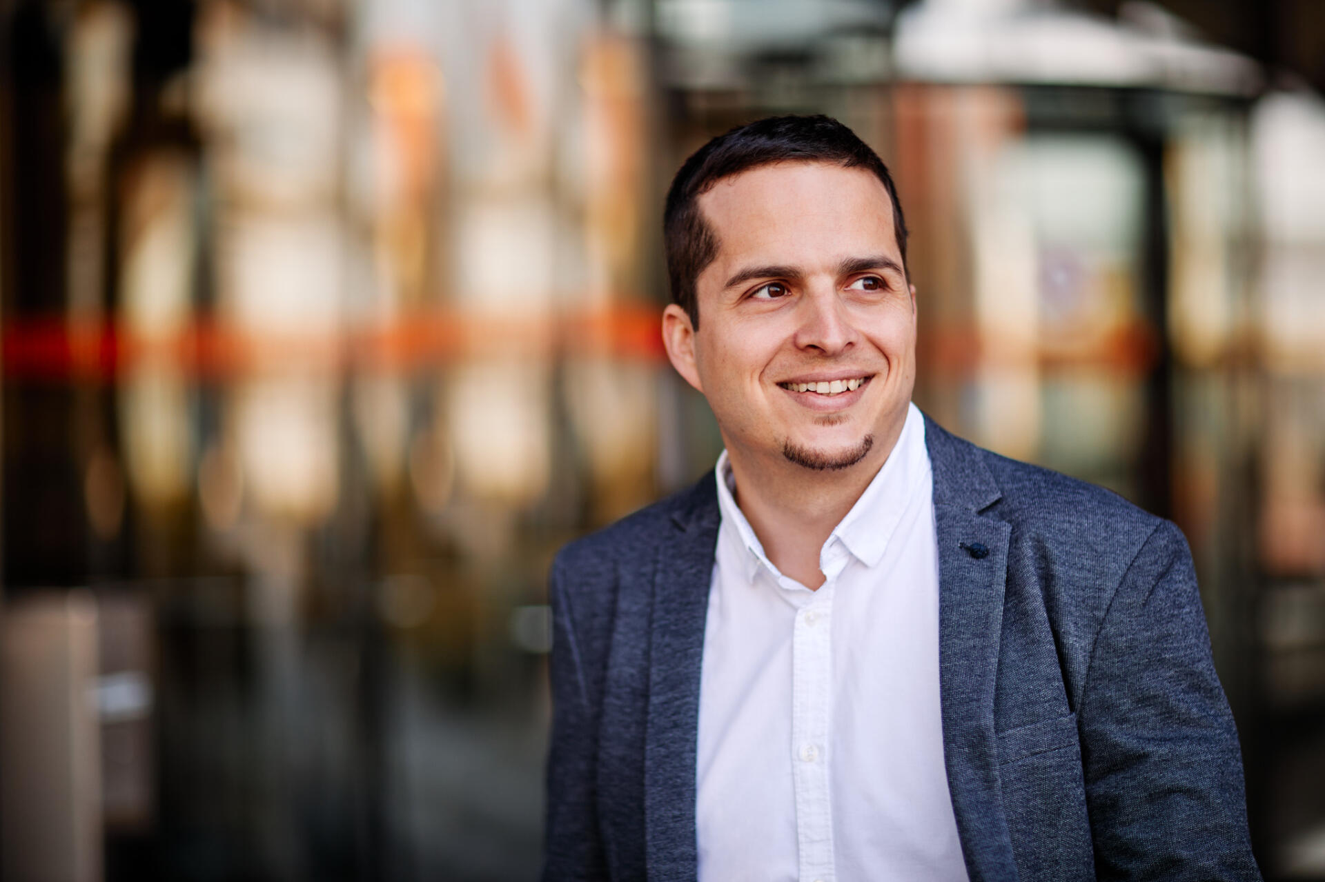 Outdoor Business Portrait